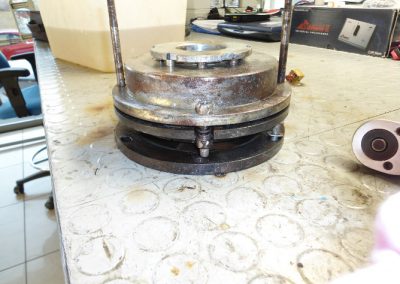 Mechanical system weighting brakes LW-08 Thales air radar in repair in our company's laboratories